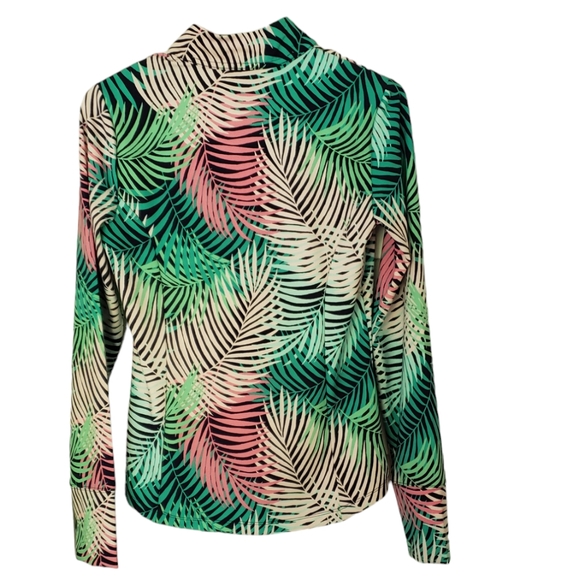 NWT Tommy Bahama Golf Women's Jacket Tropical Design Size S - Picture 4 of 14